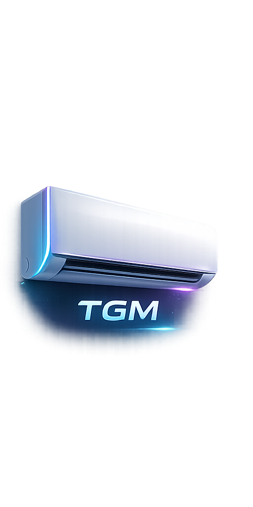 Mockup de mini split TGM